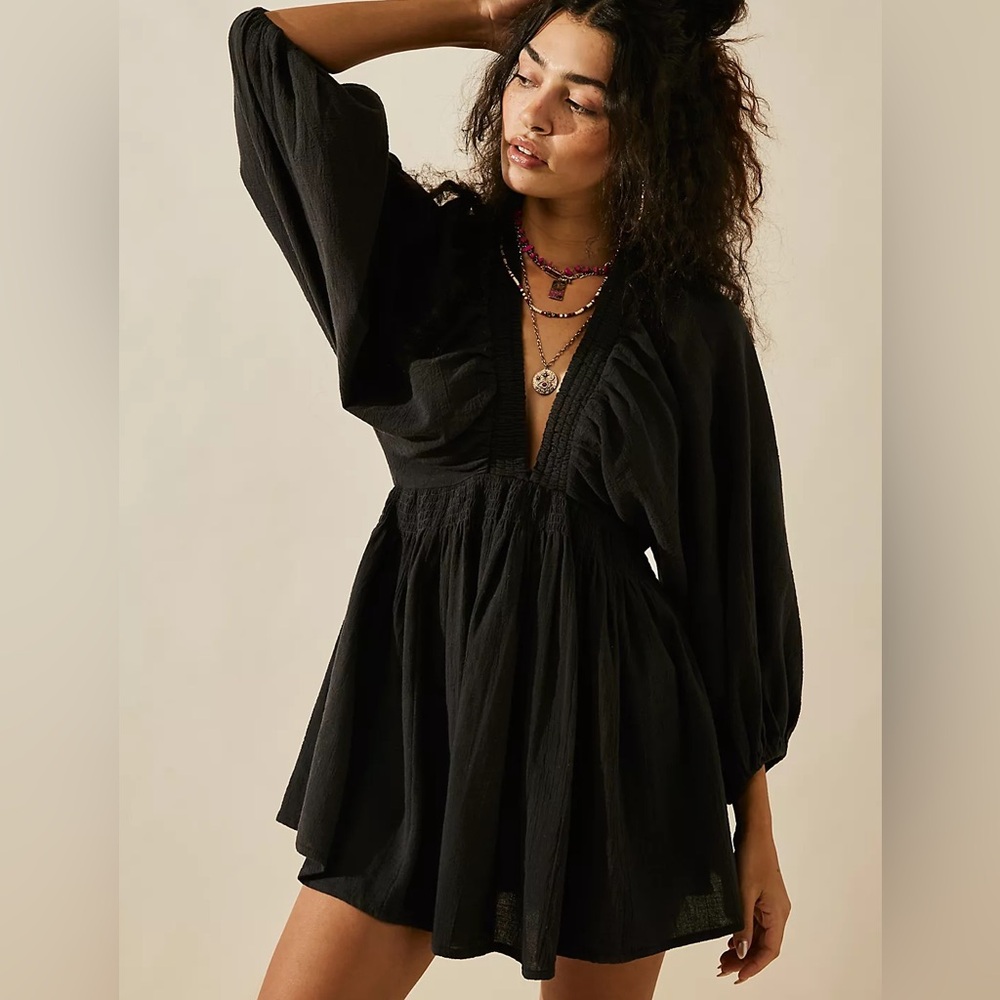 Free people for the moment mini dress